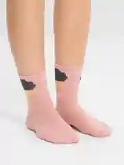 Коралловый носки женские, с рисунками