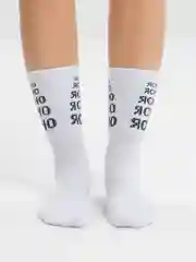 Носки с надписью "Ясно"