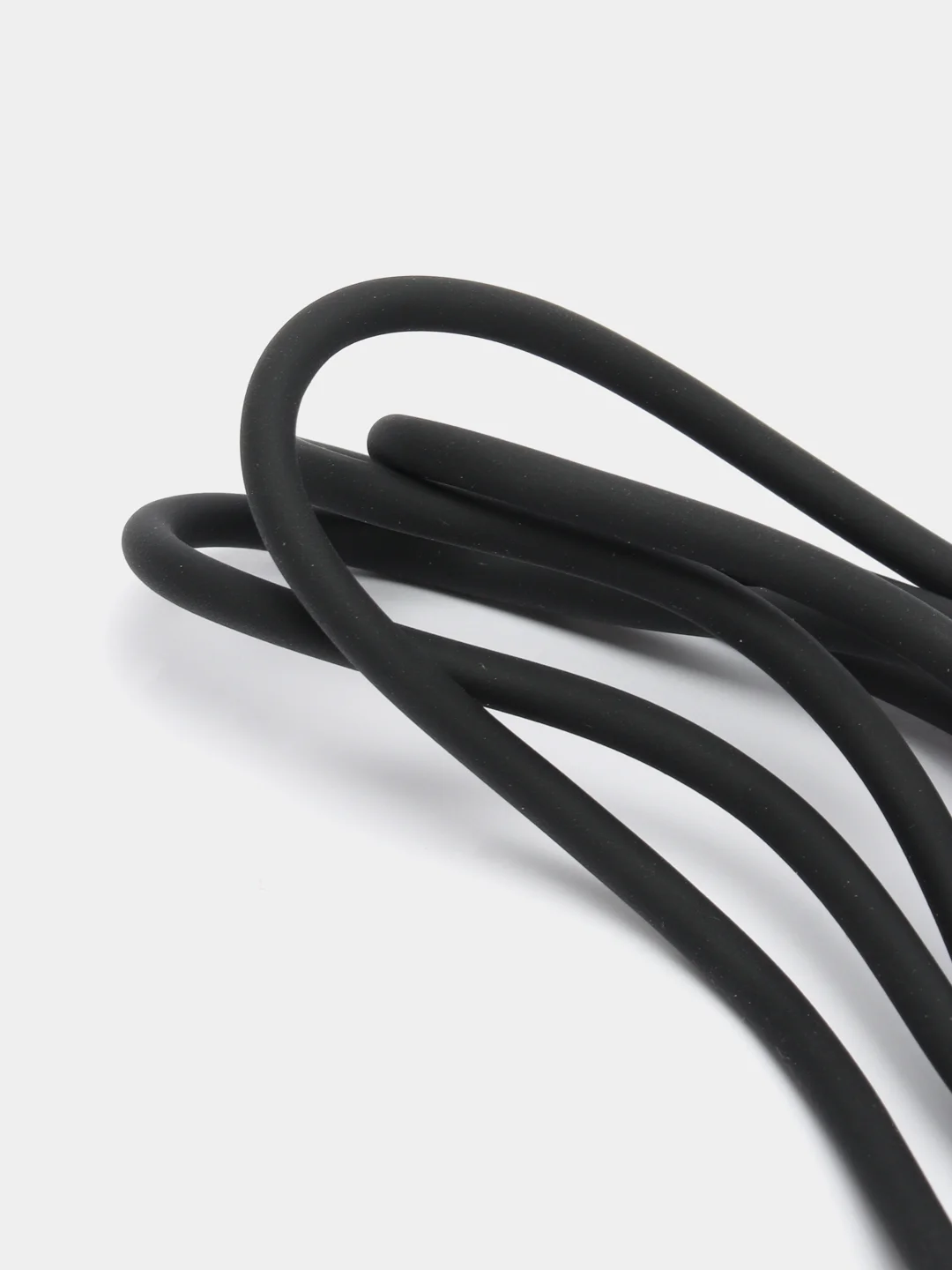 Черный usb кабель lightning Krutoff Spring, черный