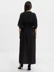 Черный пляжное платье, парео накидка, туника пляжная