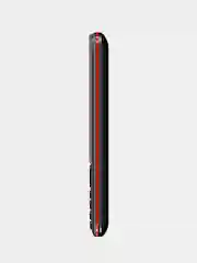 Красный телефон BQ 3590 Step XXL+, кнопочный, без камеры, 3.5 дюйма