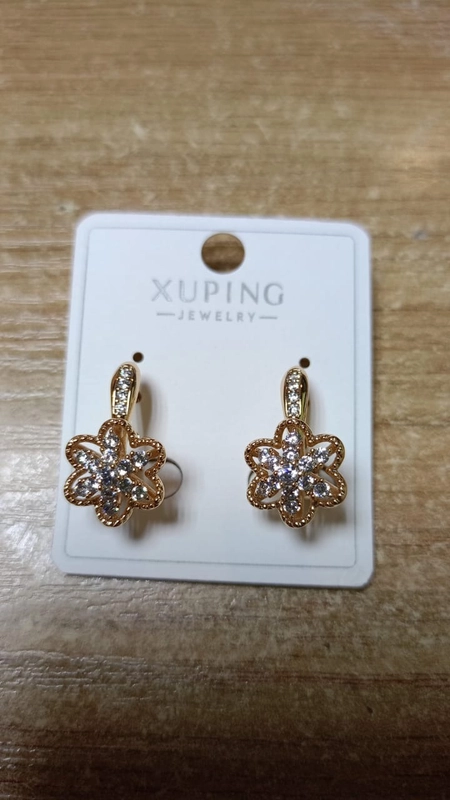 Серьги XUPING гипоаллергенный медицинский сплав