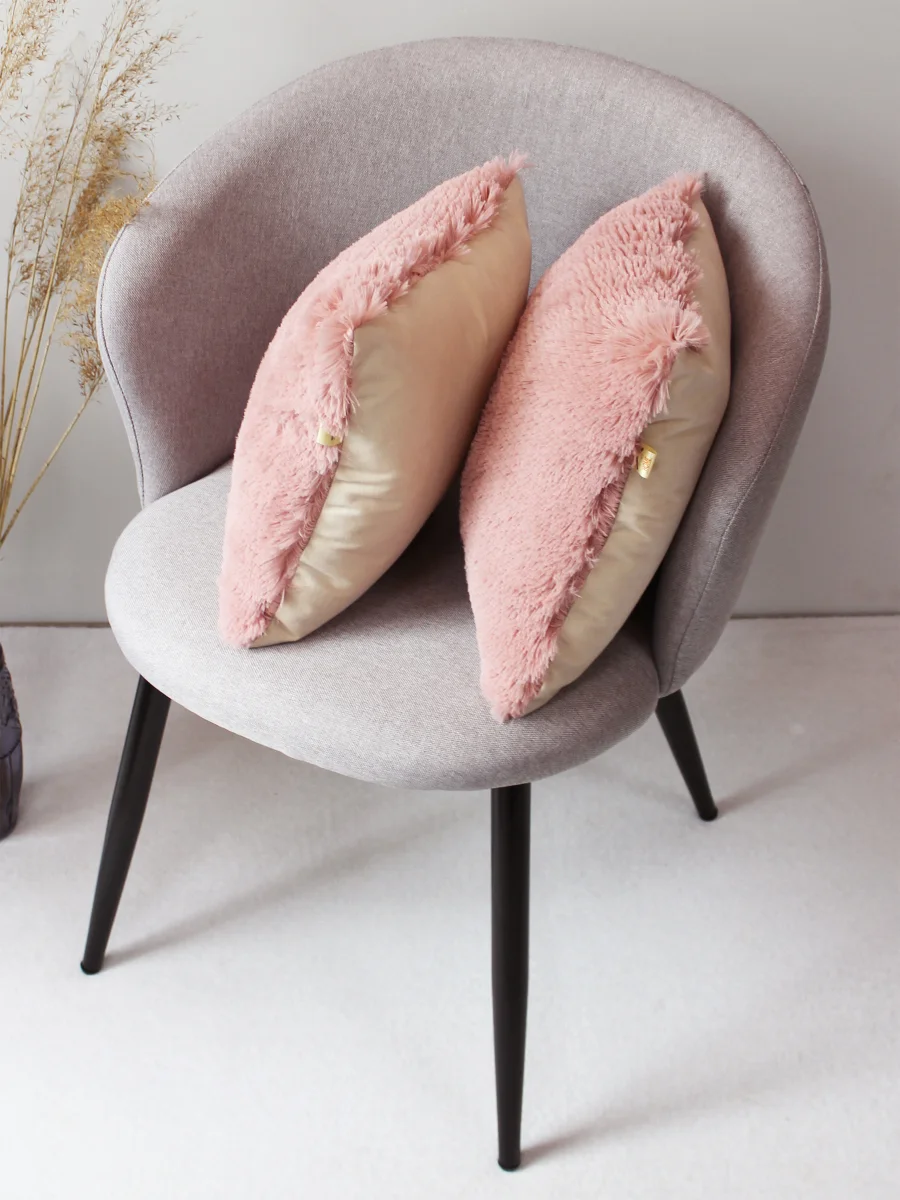 Фуксия подушка декоративная МАТЕХ "PLUSH", 35 х 35 х 15 см, 18 цветов