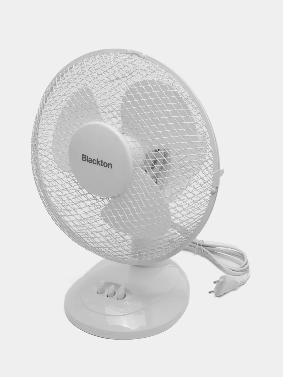 Белый настольный вентилятор Blackton Bt F1117, 30 Вт