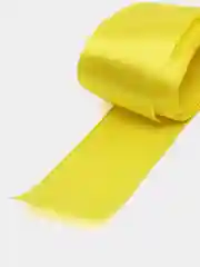 Лимонный лента атласная