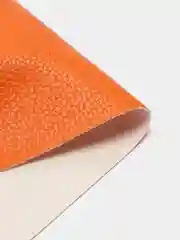 Оранжевый кожзам зернистый, матовый, А4