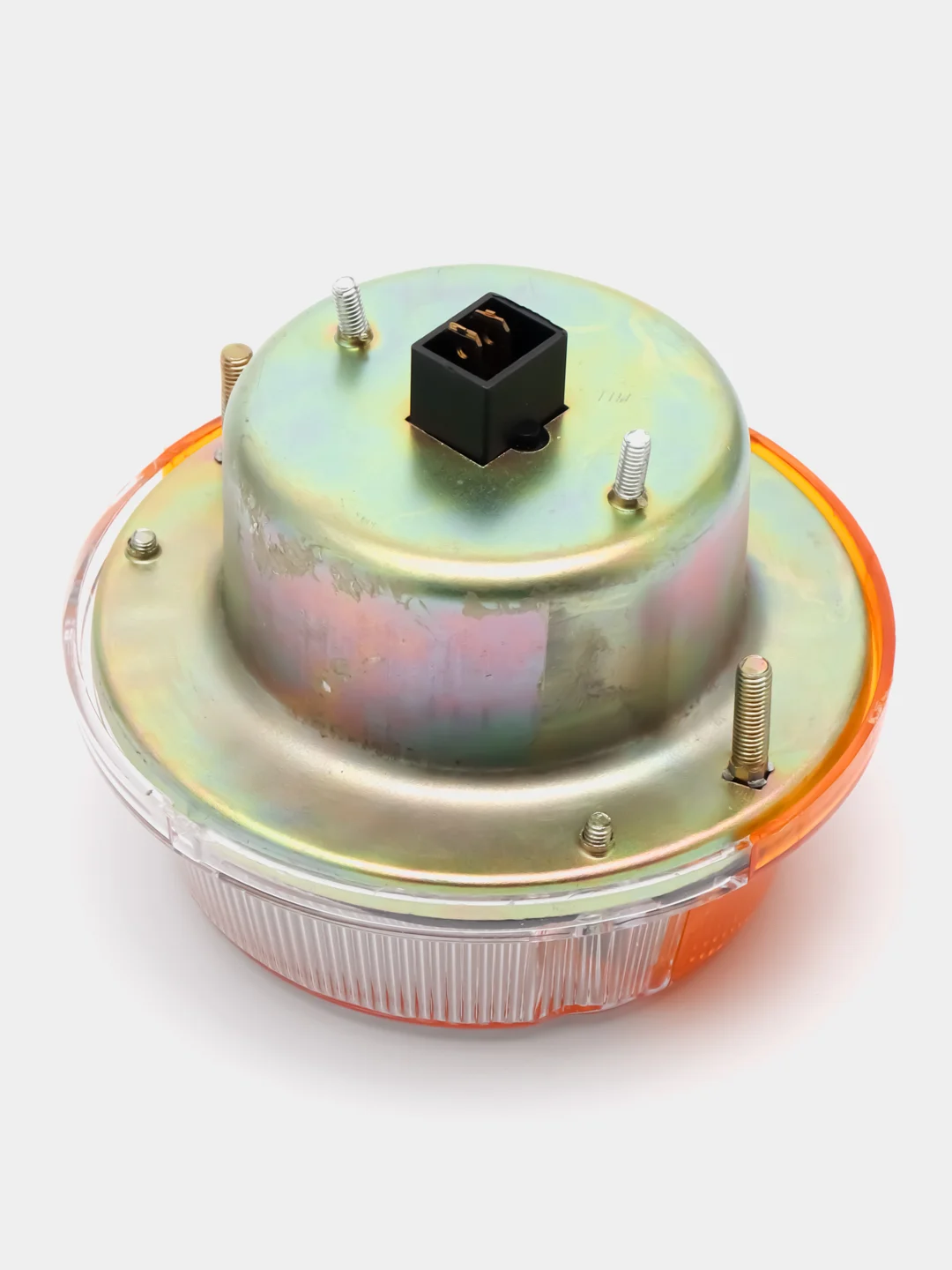 Фонарь передний (подфарник) УАЗ с LED ДХО и Повторителем ПФ -130 А (оранжевый)