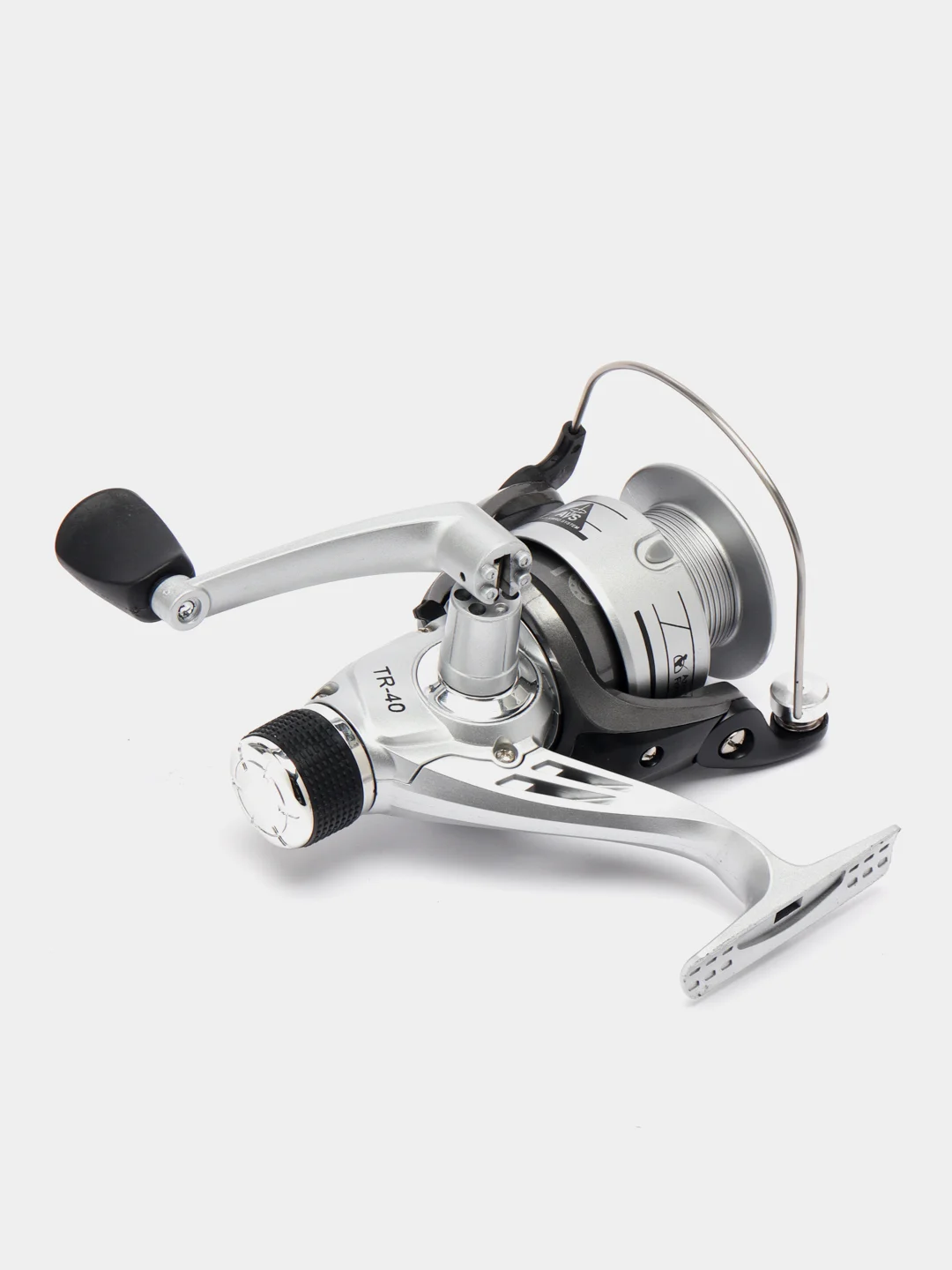 AZOR FISHING катушка безынерционная, с задним фрикционом, "Тур" TR-40, 2 шпули, пластик