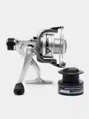 AZOR FISHING катушка безынерционная, с задним фрикционом, "Тур" TR-40, 2 шпули, пластик