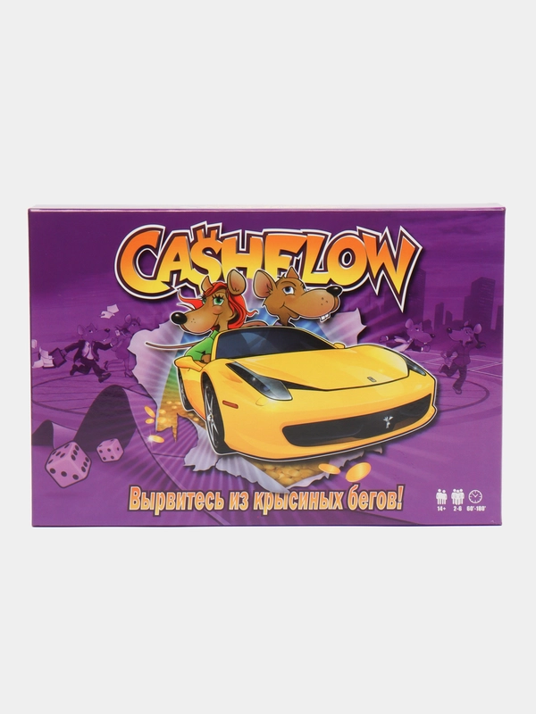 Настольная игра про финансы "Cashflow"