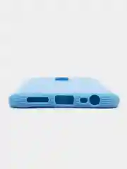 Голубой силиконовый чехол Huawei P40 Lite e Xiaomi Redmi 8/Note 7/8T/Samsung A50/A31/A11/A01/A41