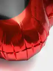 Белый фольгированные шары из сериала "Игра в кальмара" 30"/76 см Круг Треугольник, Квадрат