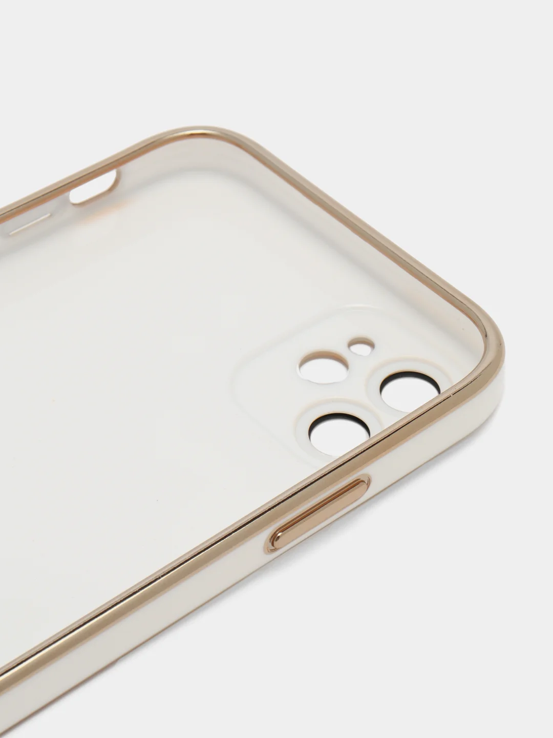 Белый чехол на айфон iPhone XR, 11, 12, 13, 14 Pro Max Хелло Китти с зеркалом