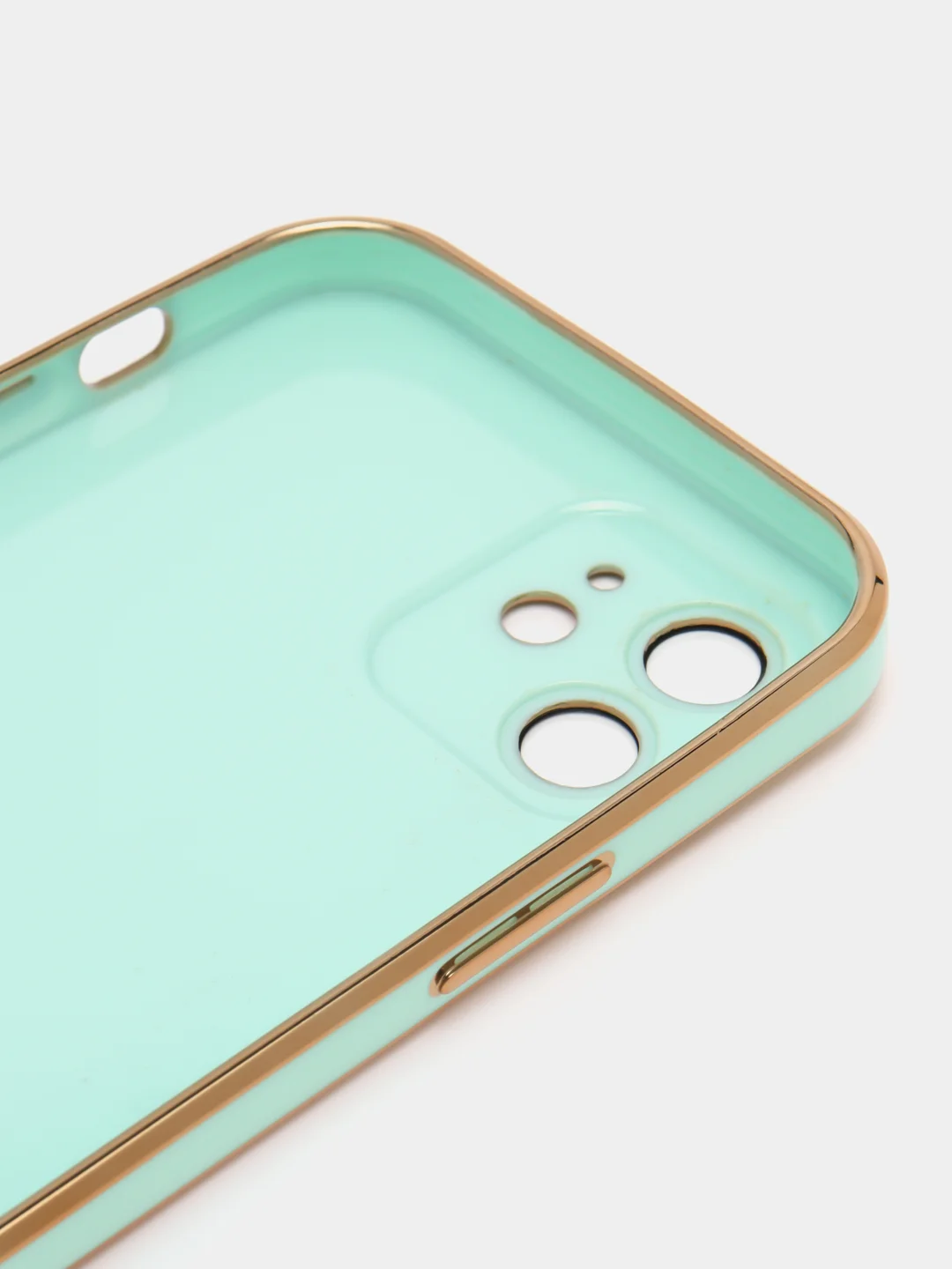 Мятный чехол на айфон iPhone XR, 11, 12, 13, 14 Pro Max Хелло Китти с зеркалом