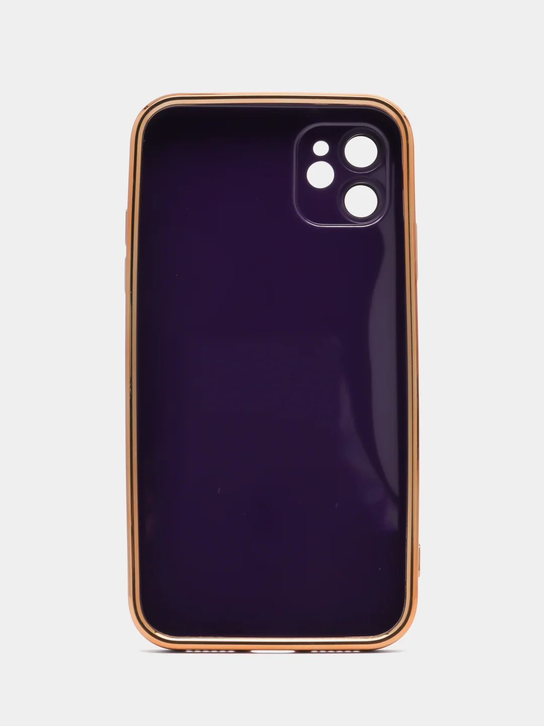 Фиолетовый чехол на айфон iPhone XR, 11, 12, 13, 14 Pro Max Хелло Китти с зеркалом