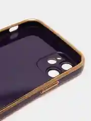 Фиолетовый чехол на айфон iPhone XR, 11, 12, 13, 14 Pro Max Хелло Китти с зеркалом