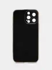 Черный чехол на айфон iPhone XR, 11, 12, 13, 14 Pro Max Хелло Китти с зеркалом