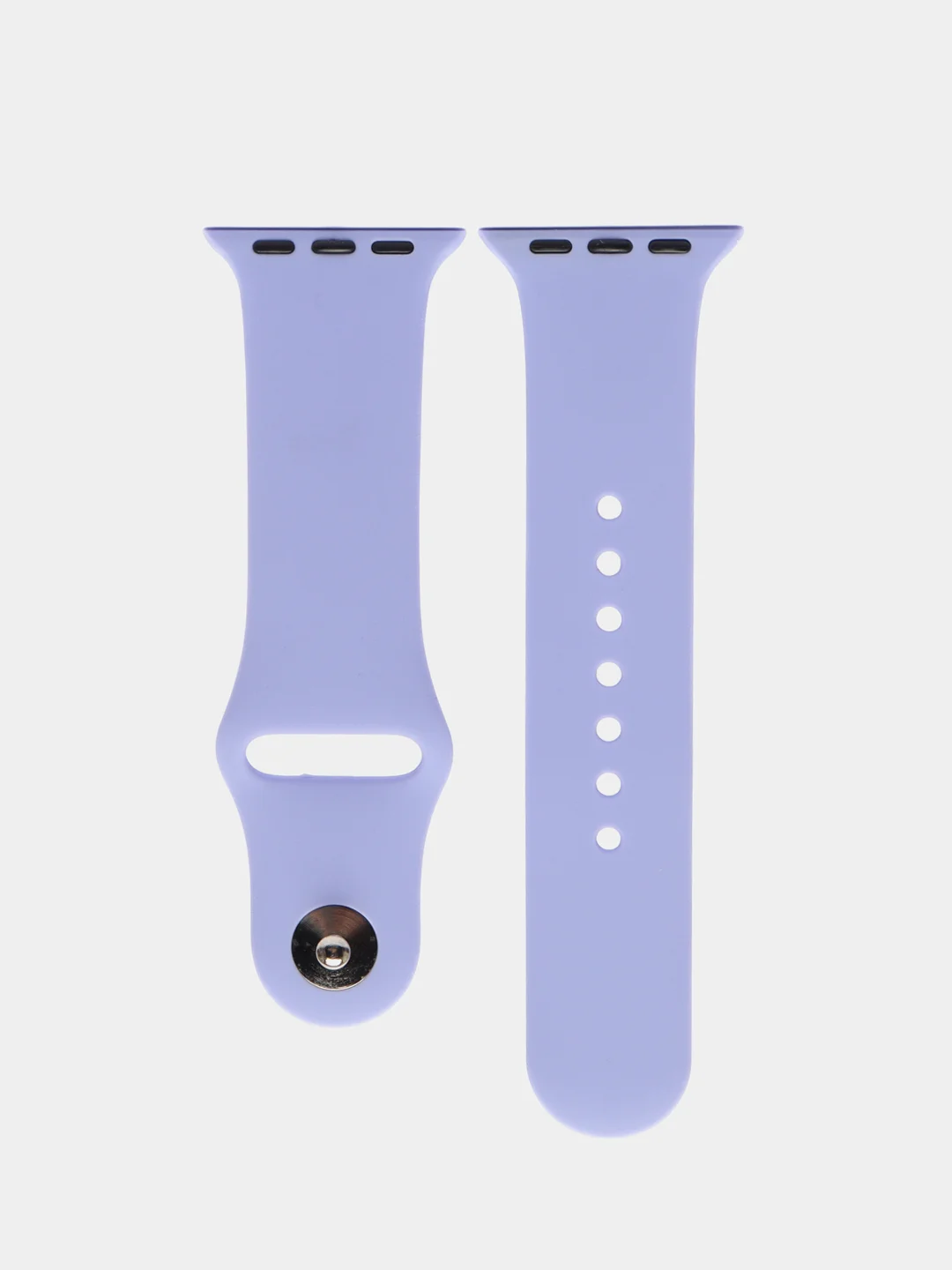 Лавандовый силиконовые ремешки для Apple Watch 38/40/41 мм, 42/44/45 мм