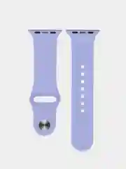 Лавандовый силиконовые ремешки для Apple Watch 38/40/41 мм, 42/44/45 мм