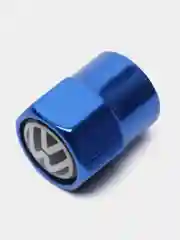 Синий колпачки для колес, на ниппель авто, с логотипом Volkswagen, 4 штуки