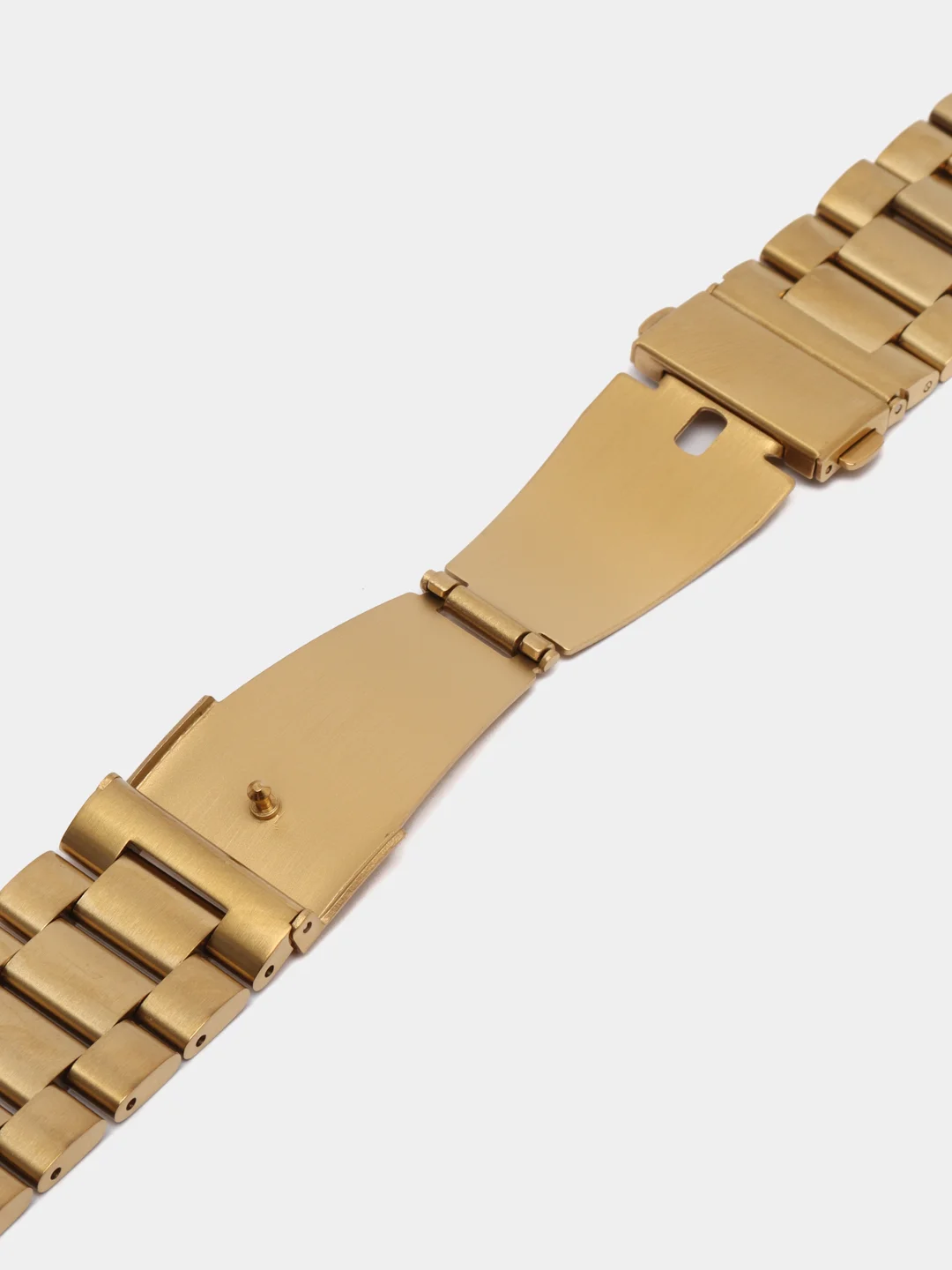 Бронзовый блочный металлический ремешок для Apple Watch стальной