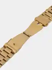 Бронзовый блочный металлический ремешок для Apple Watch стальной
