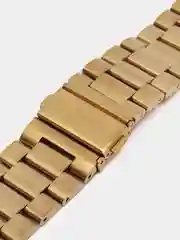 Бронзовый блочный металлический ремешок для Apple Watch стальной