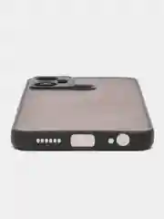 Черный чехол Infinix Smart 6 Plus Инфиникс Смарт 6 Плюс, пластиковый матовый с цветными кнопками