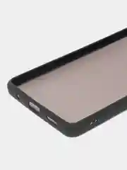 Угольный чехол Xiaomi Redmi Note 10 Pro, Редми Нот 10 Про, пластиковый матовый с цветными кнопками