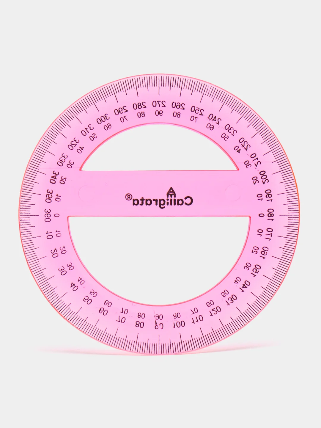 Разноцветный транспортир  360, цвета разные