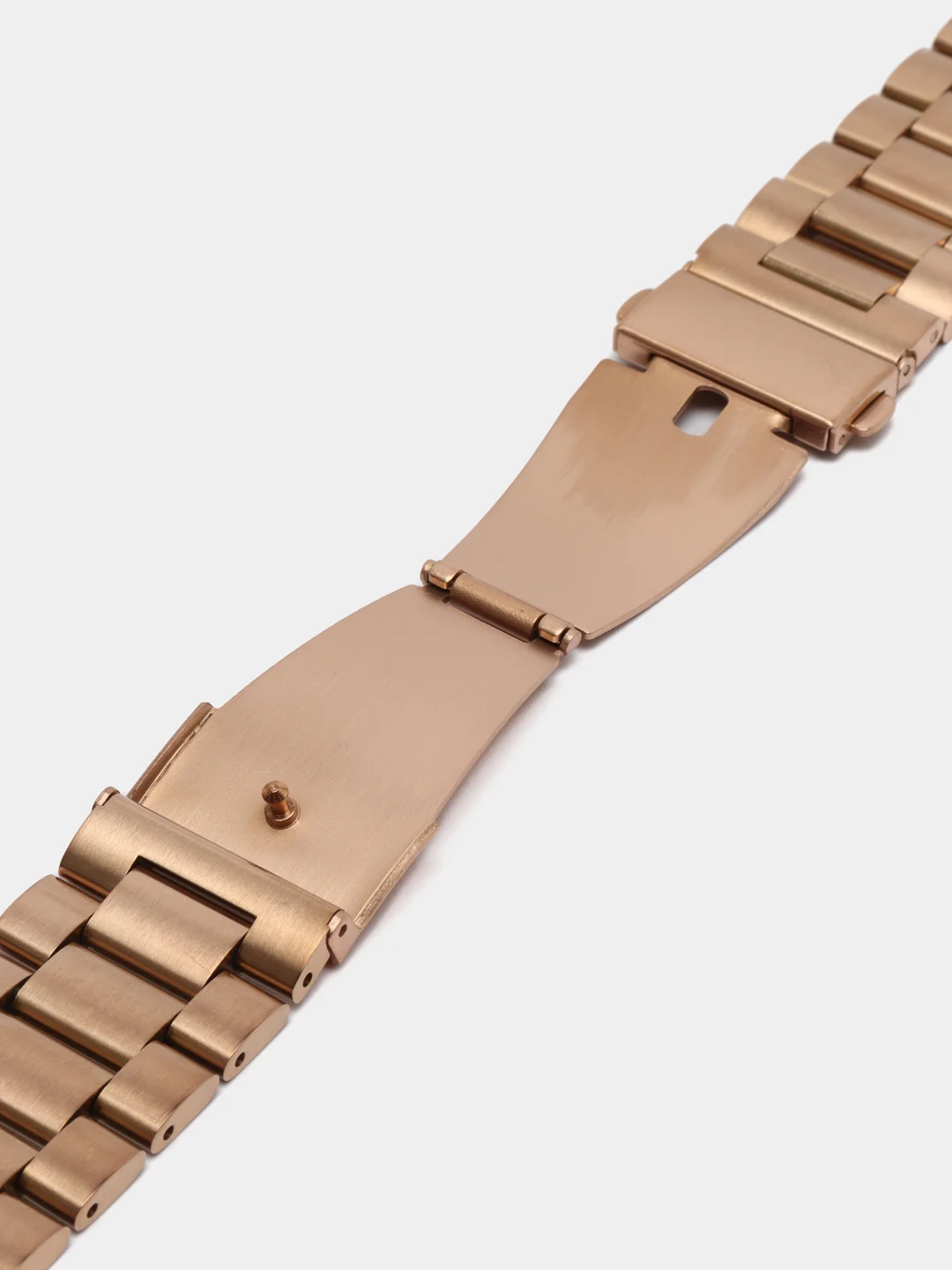 Бронзовый блочный металлический ремешок для Apple Watch стальной