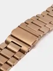Бронзовый блочный металлический ремешок для Apple Watch стальной