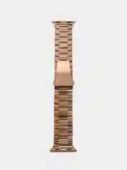 Бронзовый блочный металлический ремешок для Apple Watch стальной