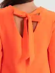 Коралловый платье женское, повседневное
