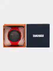Красный мужские наручные часы Skmei 1405 в подарочной упаковке
