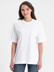 Футболка белая oversized "Base"