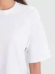 Футболка белая oversized "Base"