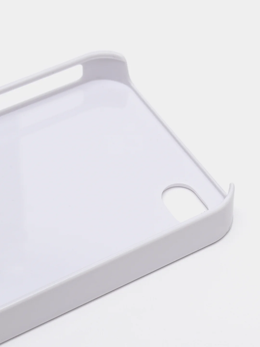 Чехол для 2D сублимации iPhone 4/4s, белый, глянцевый