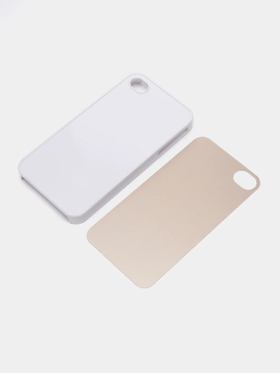 Чехол для 2D сублимации iPhone 4/4s, белый, глянцевый
