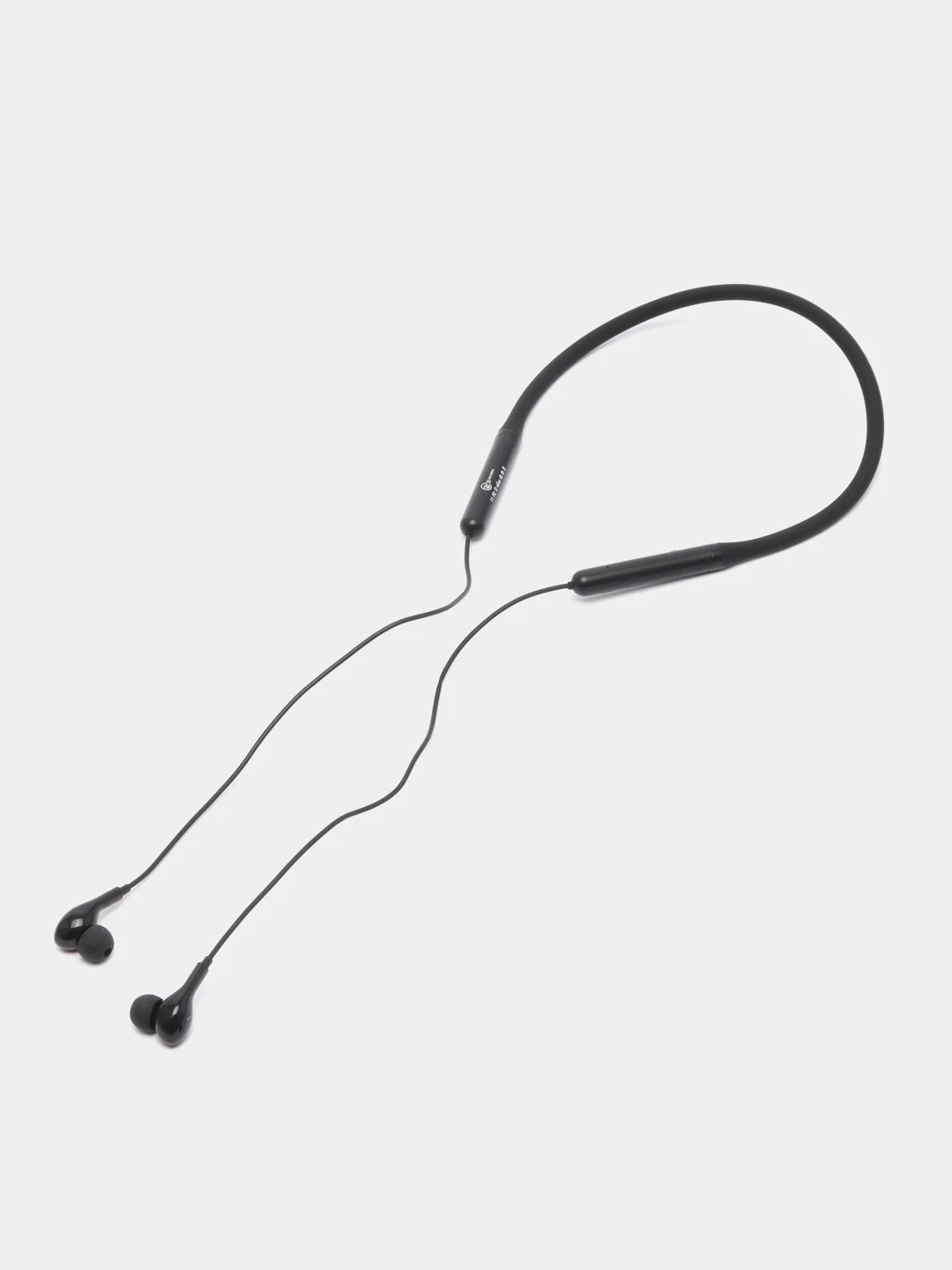 Черный наушники спортивные беспроводные, с креплением на шею, Bluetooth гарнитура, для спорта