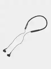Черный наушники спортивные беспроводные, с креплением на шею, Bluetooth гарнитура, для спорта