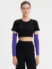 Фиолетовый рукава, нарукавники спортивные