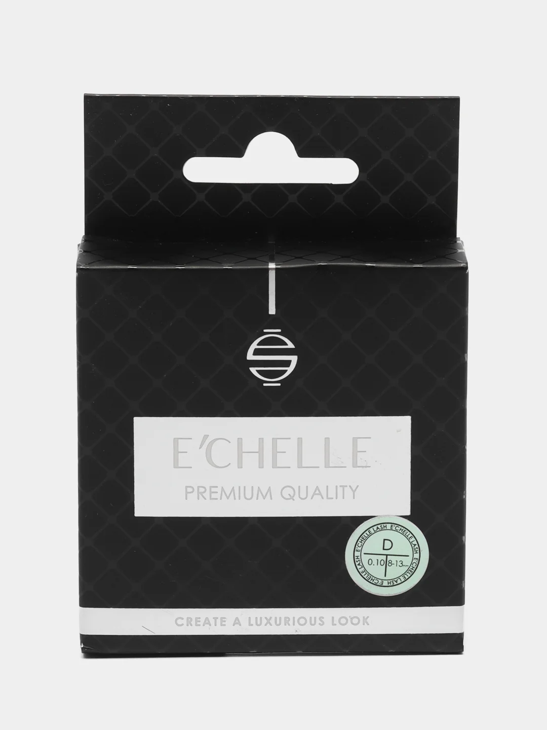 Ресницы черные ECHELLE MIX mini 0,10/D/ 8-13 mm, 6 линий