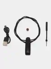Черный магнитный микронаушник, беспроводной Help-Ear Bluetooth Lite, со встроенным микрофоном