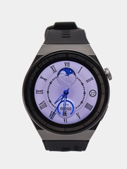 Умные смарт часы Smart Watch X5 PRO Premium, 46 mm, круглые, с 2 ремешками, NFS, Alomed