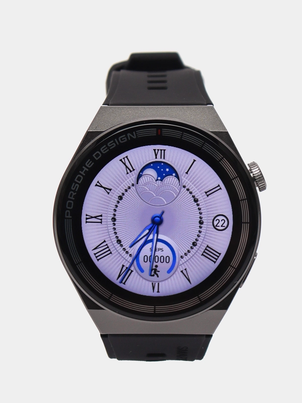 Умные смарт часы Smart Watch X5 PRO Premium, 46 mm, круглые, с 2 ремешками, NFS, Alomed