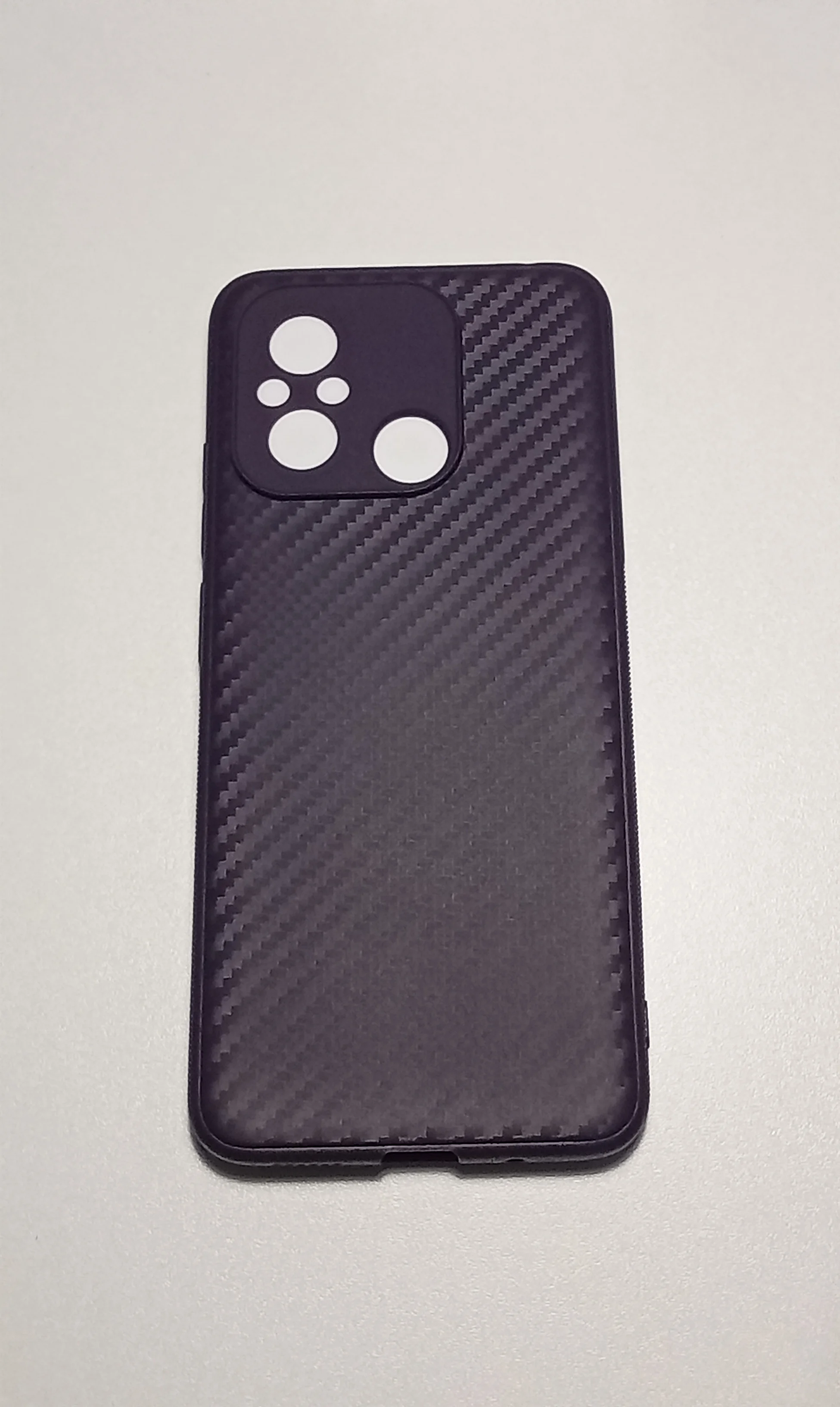 Темно-синий чехол карбон XIAOMI REDMI 12C