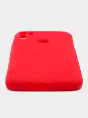 Алый чехол силиконовый, матовый для infinix Hot 11 play