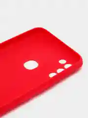 Алый чехол силиконовый, матовый для infinix Hot 11 play