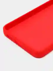 Алый чехол силиконовый, матовый, Infinix Hot 10s/10t